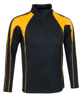 Tanfield School Compulsory 1/4 zip Midlayer with Logo